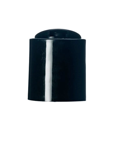 Small Black disc top lid for sample bottles