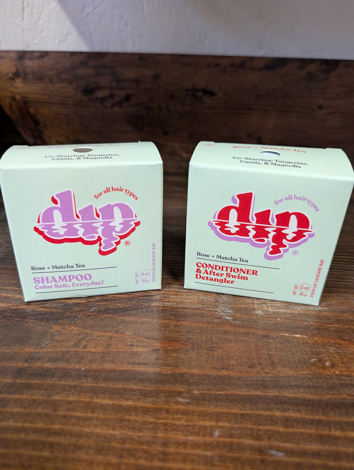 Dip Shampoo and conditioner