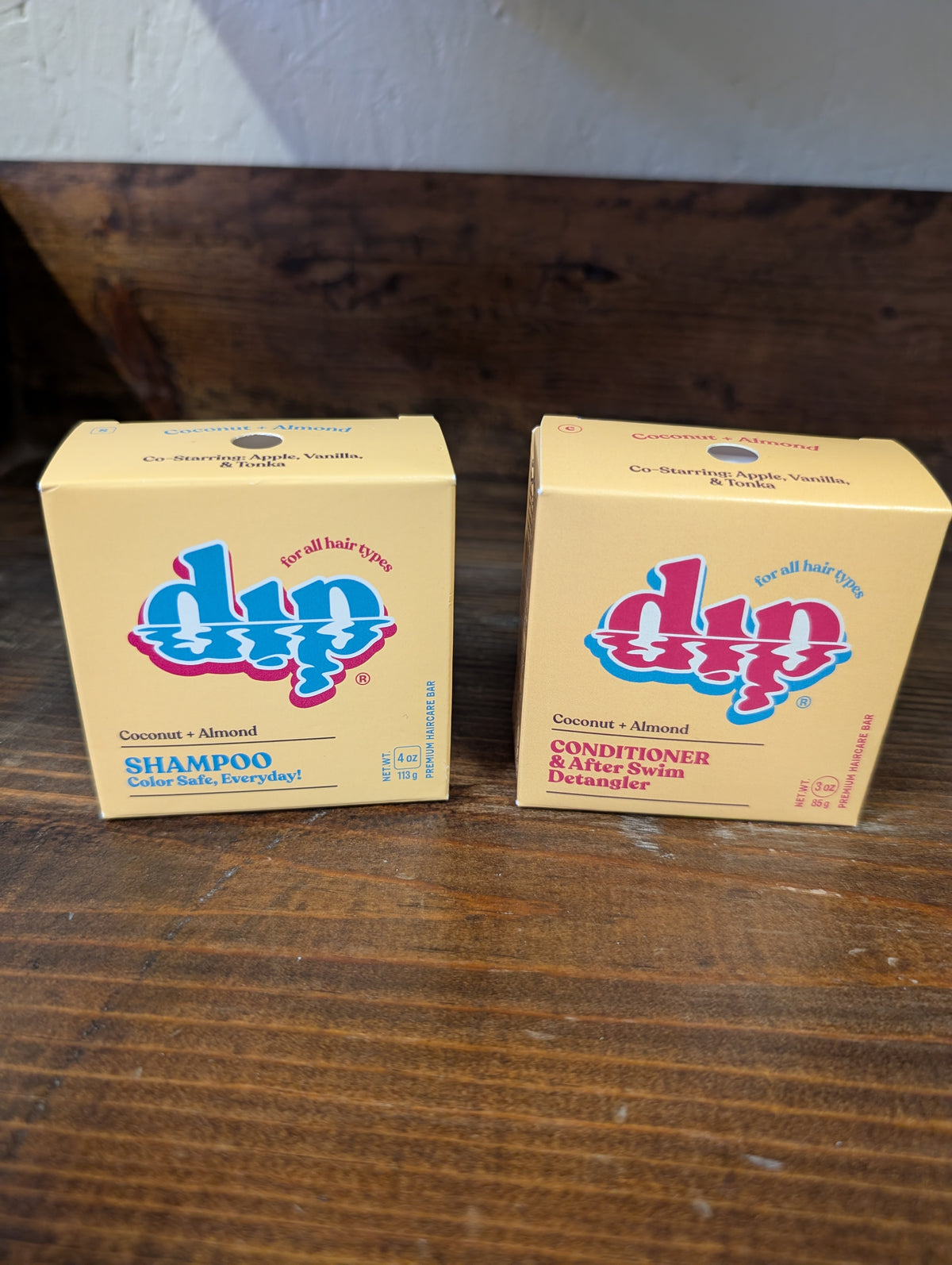 Dip Shampoo and conditioner