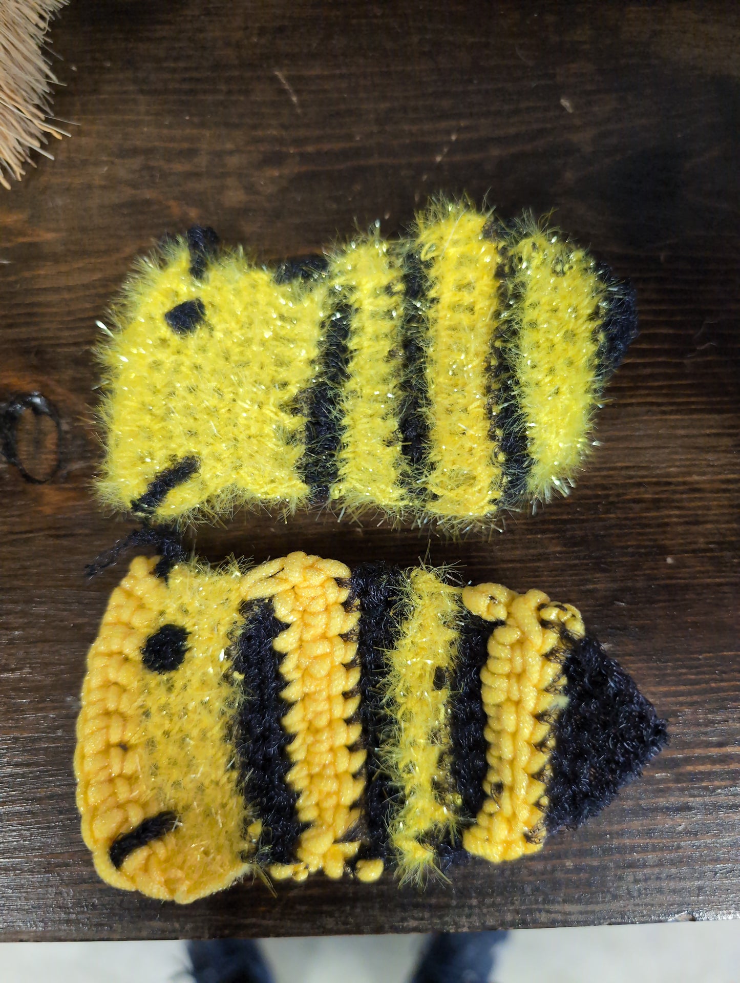 Crochet Bee Sponge