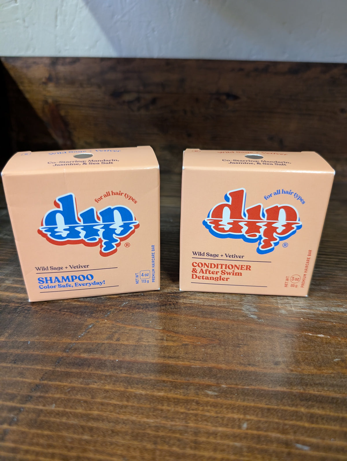 Dip Shampoo and conditioner