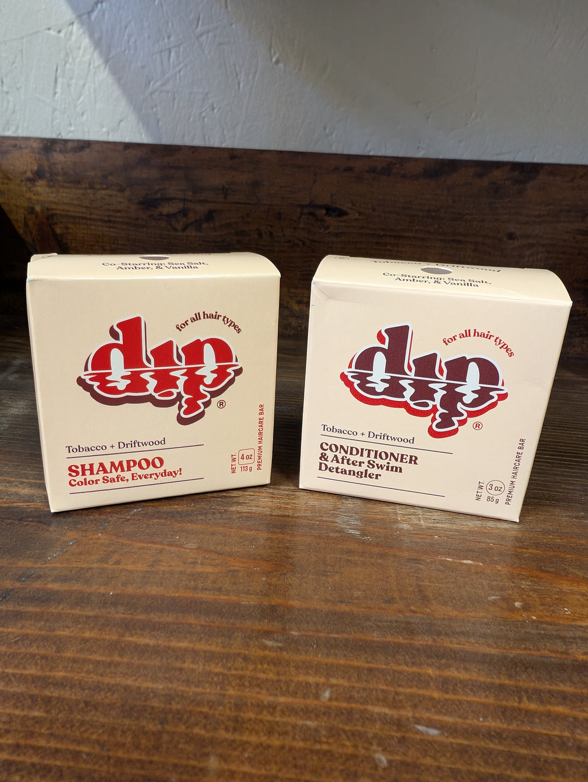Dip Shampoo and conditioner