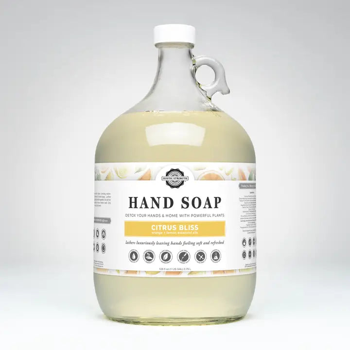 Plant-Based Hand Soap Non-Drying Hypoallergenic Sensitive