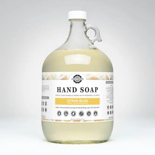 Plant-Based Hand Soap Non-Drying Hypoallergenic Sensitive