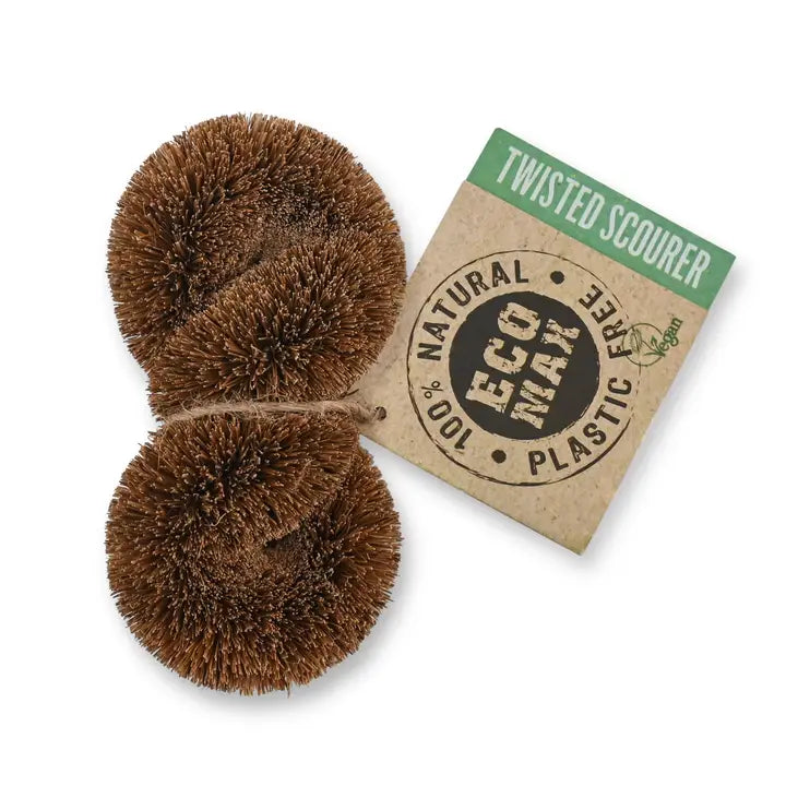 Twisted Scourer - 100% Natural Coconut Fiber